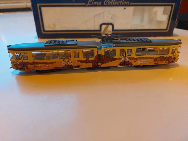 Lima Javaanse Jongens tram digitaal, Hobby en Vrije tijd, Modeltreinen | H0, Zo goed als nieuw, Locomotief, Gelijkstroom, Lima