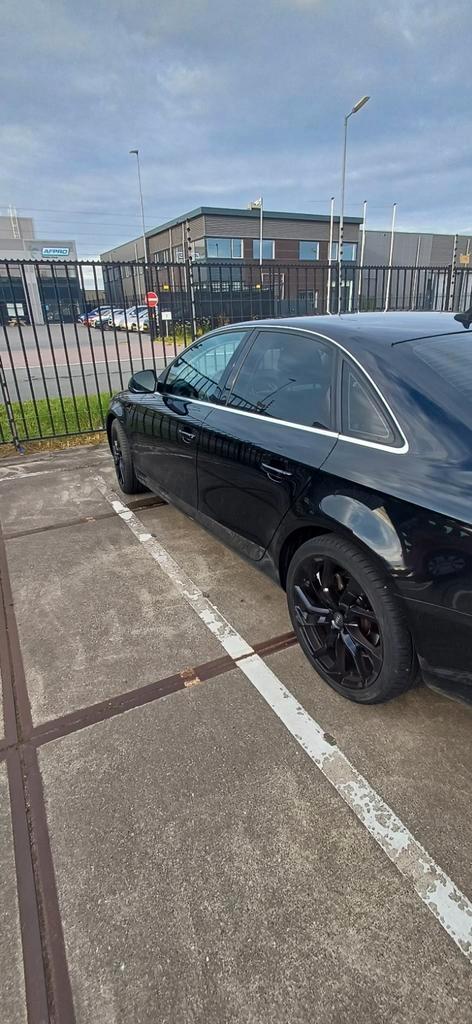 Audi A4 1.8 Tfsi 88KW 2009 Zwart, Auto's, Audi, Particulier, A4, ABS, Airbags, Airconditioning, Bluetooth, Boordcomputer, Centrale vergrendeling