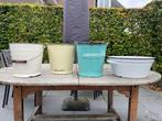 Emaille, Ophalen, Gebruikt, Overige materialen, Met handgreep