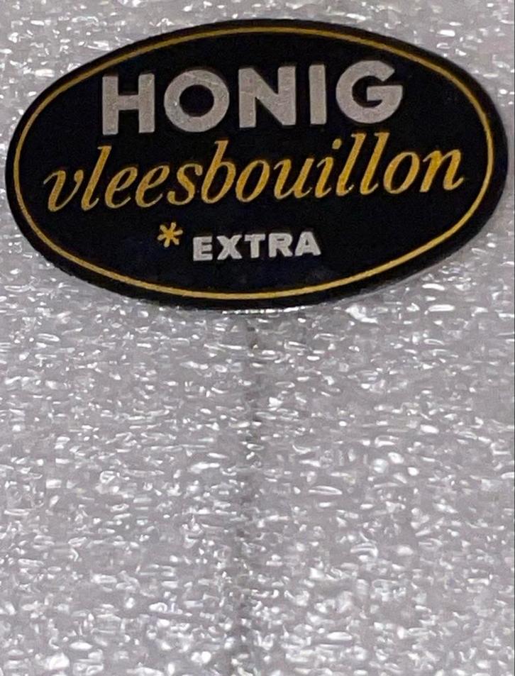 Vintage Honig Vleesbouillon Speldje, Verzamelen, Merken en Reclamevoorwerpen, Gebruikt, Overige typen, Ophalen of Verzenden