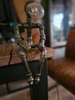 Steampunk tafellamp, Steampunk, industrieel, Ophalen of Verzenden, Zo goed als nieuw, Metaal