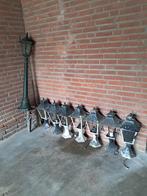 Buiten verlichting, Tuin en Terras, Buitenverlichting, Gebruikt, Staande lamp, Aluminium, Ophalen of Verzenden