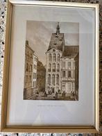 Maastricht oude aanzichten 5 stuks, Antiek en Kunst, Ophalen of Verzenden