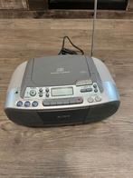Sony CFD-S01 AM/FM Cassetterecorder en CD speler, Ophalen, Nieuw, Radio, Met cd-speler