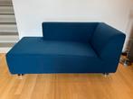 Gelderland 4800 2 zits Chaise Longue stof Tonus 632 blauw, Huis en Inrichting, Ophalen, Gebruikt, Minder dan 75 cm, Modern Henk Vos Gelderland