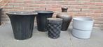 Diverse Bloempotten etc, Tuin en Terras, Bloembakken en Plantenbakken, Ophalen, Tuin, Kunststof, Gebruikt
