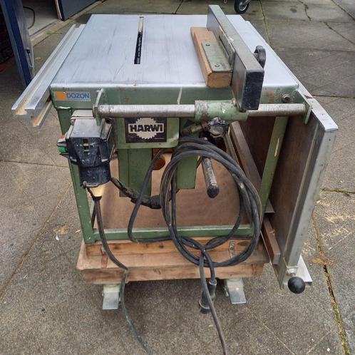 harwi cirkelzaag, Doe-het-zelf en Verbouw, Gereedschap | Zaagmachines, Gebruikt, Cirkelzaag, 1200 watt of meer, 30 tot 70 mm, Ophalen