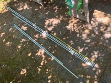 Mostert aluminium telescopische tentstokken Lange lengtes !! beschikbaar voor biedingen