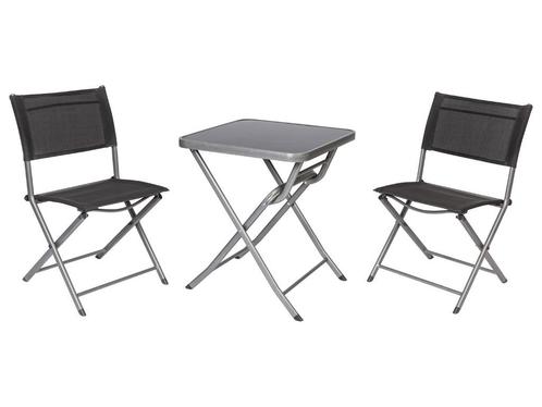 Nieuwe Balkon-/ Tuin set - Departijwinkel, Tuin en Terras, Tuinsets en Loungesets, Nieuw, Aluminium, 2 zitplaatsen, Stoel, Ophalen of Verzenden
