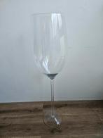 Groot Wijnglas Decoratie - Echt Glas, Huis en Inrichting, Ophalen, Wit, 75 cm of meer, Glas