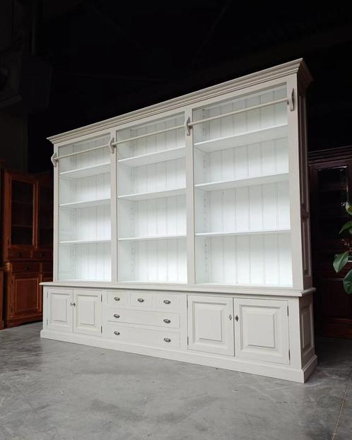 Prachtige grote bibliotheekkast | Boekenkast #1989, Huis en Inrichting, Kasten | Boekenkasten, Gebruikt, 200 cm of meer, 200 cm of meer