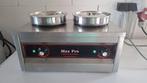 Maxpro 2pots foodwarmer, chocoladewarmer, Ophalen, Gebruikt, Brander, Fondueset