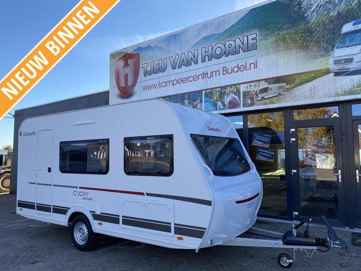 Dethleffs C'Joy Active 420 QSH (2026), Caravans en Kamperen, Caravans, Bedrijf, tot en met 3, Treinzit, Dethleffs, Vast bed, Overige typen