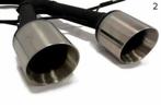 uitlaat Demper Geschikt voor Golf 5 R32 Look Tsi Gti Fsi Dsg, Verzenden, Automotive Parts, A.parts@hotmail.nl, Trasmolenlaan 12 3447 GZ Woerden