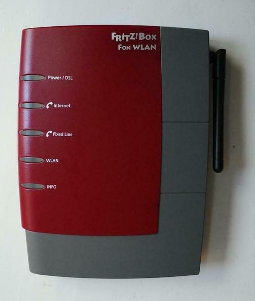 AVM Fritz!Box Fon WLAN 7170 (Annex A), Computers en Software, Routers en Modems, Gebruikt, Router met modem
