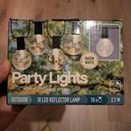 Party Lights Feestverlichting 10x LED - 2.7m, Tuin en Terras, Ophalen, Kunststof, Minder dan 50 watt, Nieuw