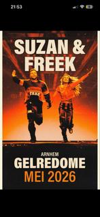 3 sta plaatsen susan en freek 17 mei, Tickets en Kaartjes, Concerten | Overige, Drie personen of meer, Mei