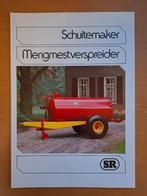 Folder Schuitemaker Mengmestverspreider, Ophalen of Verzenden, Gelezen, Tractor en Landbouw