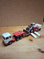 Siku MAN met dieplader en shovel, Hobby en Vrije tijd, Ophalen of Verzenden, Gebruikt, Bus of Vrachtwagen, SIKU