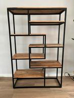 Stoere industriële kast van staal en mango hout NIEUW, Huis en Inrichting, Ophalen, Nieuw, Minder dan 150 cm, Metaal