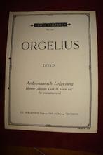 Orgelius, deel X, Ambron. Lofgezang, Hymne, no 187, Gelezen, Instrument, Ophalen of Verzenden, Orgelius