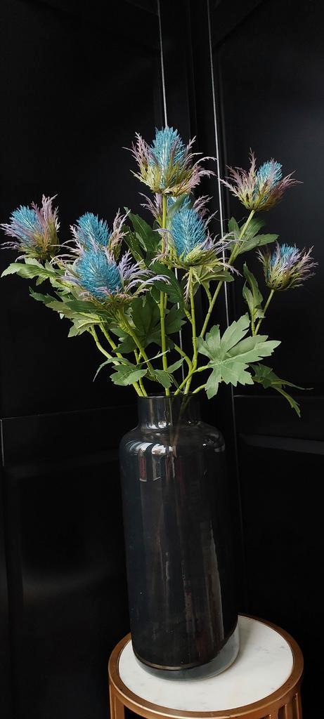 Silk-ka Kunstbloemen Boeket distel - Landelijk & Vol, Huis en Inrichting, Woonaccessoires | Kunstplanten en Kunstbloemen, Ophalen of Verzenden