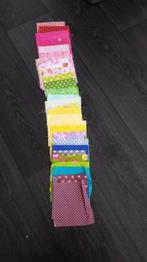30 quiltstofjes, Hobby en Vrije tijd, Stoffen en Lappen, Bruin, 120 cm of meer, Leer of Kunstleer, Ophalen of Verzenden