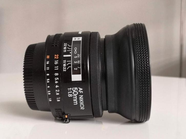Nikon 50mm f1.8 D, Audio, Tv en Foto, Fotografie | Lenzen en Objectieven, Standaardlens, Ophalen of Verzenden