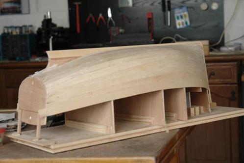Bouwtekening Overnaadse Sloep, Hobby en Vrije tijd, Modelbouw | Boten en Schepen, Nieuw, Overige merken, Ophalen of Verzenden