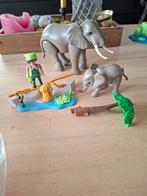 Playmobil Olifant met Jong & Verzorger (Slurf Mist), Ophalen of Verzenden
