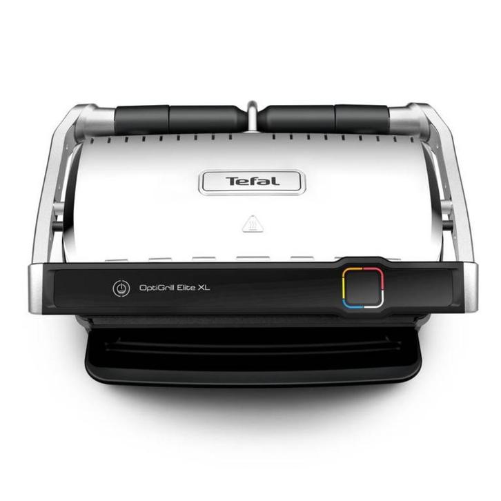 Tefal OptiGrill Elite XL smart, Witgoed en Apparatuur, Contactgrills, Zo goed als nieuw, Uitneembare platen, Vaatmachinebestendige platen