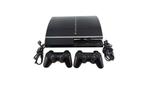 PS3 met 2 draadloze controllers, meer dan 10 games, compleet, Spelcomputers en Games, Spelcomputers | Sony PlayStation 1, Ophalen