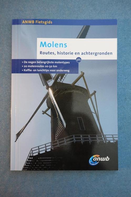 Molens: routes, historie en achtergronden (fietsen), Boeken, Reisgidsen, Zo goed als nieuw, Fiets- of Wandelgids, Benelux, ANWB