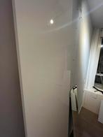 Ikea Witte Hoogglans Deur 230x50cm Incl. Scharnieren, Ophalen, Kunststof, 200 cm of meer, 50 tot 100 cm
