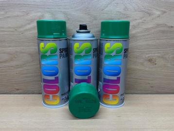 Spuitbussen Colors RAL6029 mintgroen 3x 400ml. beschikbaar voor biedingen