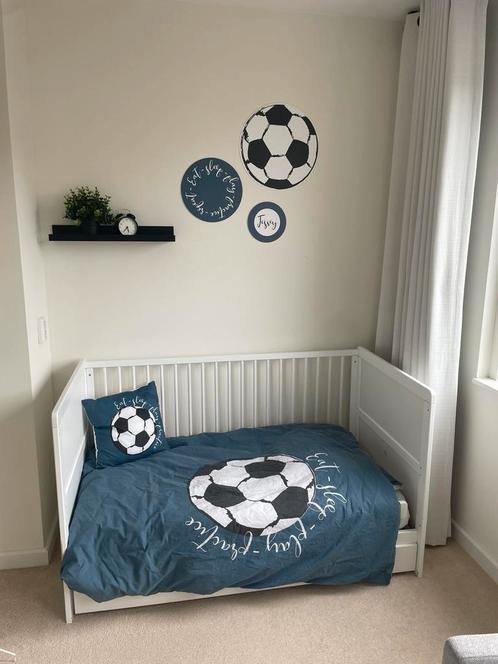 Meegroeibed 70x140 van 0 t/m 4 jaar, Kinderen en Baby's, Kinderkamer | Bedden, Zo goed als nieuw, 140 tot 160 cm, 70 tot 85 cm