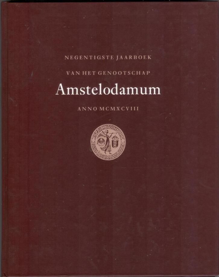 90e jaarboek Amstelodamum 1998 - Amsterdam, Boeken, Geschiedenis | Stad en Regio, Gelezen, Ophalen of Verzenden