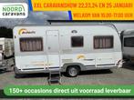 Dethleffs New Line 450 RONDZIT + VOORTENT +VASTBED, Serviceluik, Bedrijf, 750 - 1000 kg, Tot en met 4