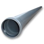 0521. Pvc rioolbuis 200mm SN4 grijs, voorraad 125mtr., Ophalen, Nieuw