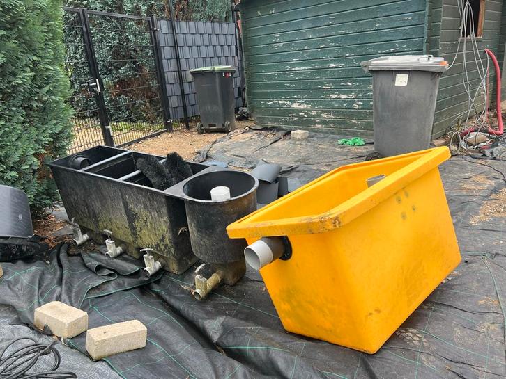 Vijverfilter - Meerkamerfilter met afmetingen, Tuin en Terras, Vijver-toebehoren, Gebruikt, Vijverfilter, Ophalen