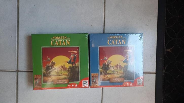 kaartspellen seal Vorsten v Catan Donkere en Gouden tijden, Hobby en Vrije tijd, Gezelschapsspellen | Kaartspellen, Nieuw, Een of twee spelers