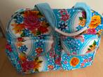 Luiertas van Kitsch Kitchen blauw met bloemen print, Ophalen of Verzenden, Nieuw, Schoudertas