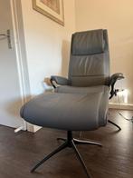 Stressless relax fauteuil met bijpassende hocker, Ophalen, Zo goed als nieuw, 75 tot 100 cm, 50 tot 75 cm