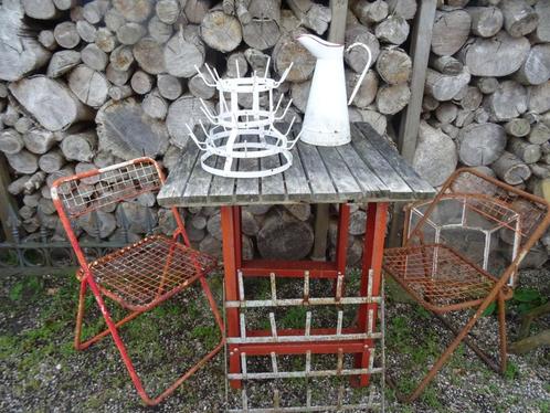 OPRUIMING: diverse Franse stoelen stoeltjes tuinstoeltjes, Antiek en Kunst, Antiek | Meubels | Stoelen en Banken, Ophalen