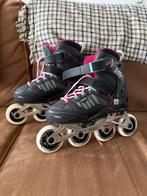 Oxelo verstelbare rolschaatsen maat 35-38, Sport en Fitness, Skeelers, Verstelbaar, Kinderen, Zo goed als nieuw, Inline skates 4 wielen