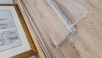 5 stuks wit eiken laminaat, Doe-het-zelf en Verbouw, Vloerdelen en Plavuizen, Ophalen, 50 tot 150 cm, Zo goed als nieuw, 10 tot 30 cm
