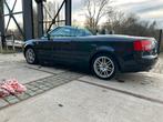 Audi A4 3.0 V6 162KW Cabrio AUT 2003 Zwart/ APK 08-2026, Cabriolet, 4 stoelen, Zwart, Particulier