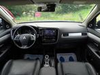 Mitsubishi Outlander 2.0 PHEV Instyle+ - PANORAMADAK - CLIMA, Auto's, Mitsubishi, Zwart, 4 cilinders, USB, Blauw