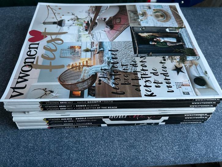 VT Wonen Tijdschriften - Diverse Jaargangen, Boeken, Tijdschriften en Kranten, Gelezen, Damesbladen, Ophalen of Verzenden