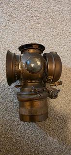 Antieke messing fietslamp - 1896, Ophalen